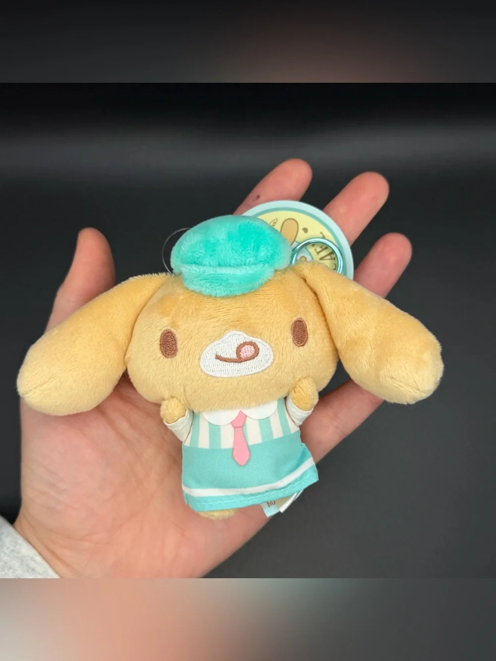 Korean  Sanrio Cafe Cappuccino Cinnamoroll  Plush /keychain  CN29
